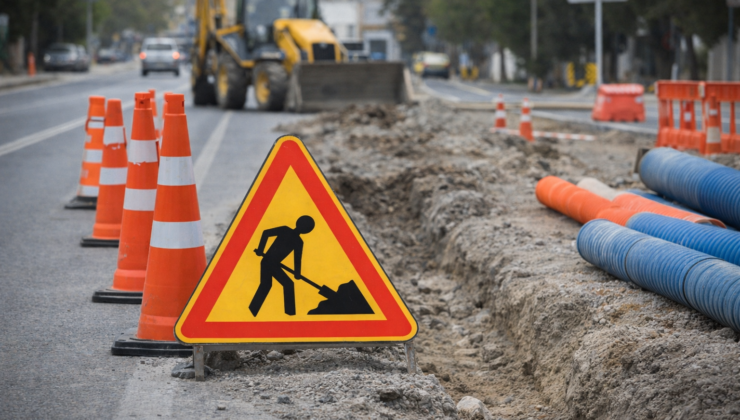 Lefkoşa’da Hafta Sonu Üç Ana Güzergâhta Altyapı Çalışması Yapılacak