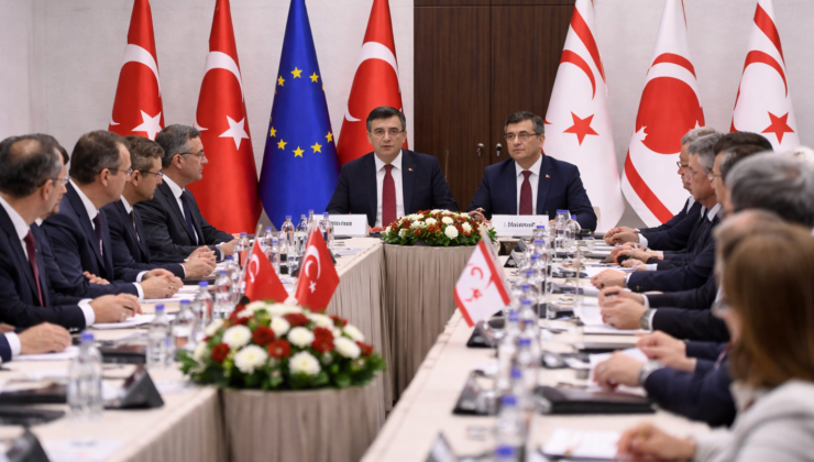 TBMM AB Uyum Komisyonu ile KKTC Cumhuriyet Meclisi AB Komitesi KKTC’de Ortak Toplantı Yaptı