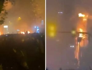 İran devlet televizyonu: Reşt kentindeki gösterilerde 300’den fazla dükkan yandı