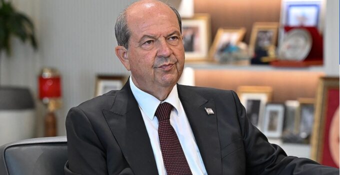 5. Cumhurbaşkanı Tatar: Bölgedeki gerilim Kıbrıs gerçeğini yeniden ortaya koyuyor