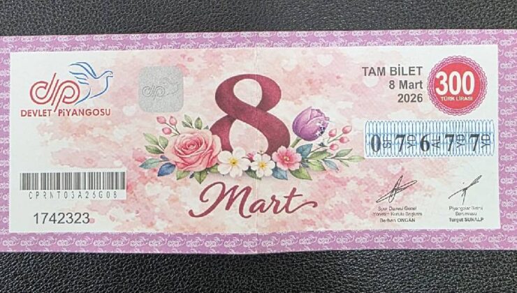 8 Mart 2026 büyük ikramiyesi sahibine teslim edildi