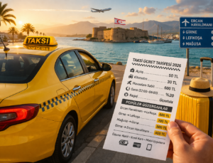 Kıbrıs Taksi Fiyatları 2026: Ücret Tarifesi ve Ulaşım Rehberi