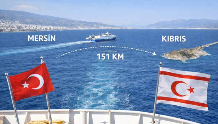 Mersin-Kıbrıs Arası Kaç Km? Deniz Yolu Mesafesi ve Seyahat Detayları 1 Mersin-Kıbrıs Arası Kaç Km? Deniz Yolu Mesafesi ve Seyahat Detayları