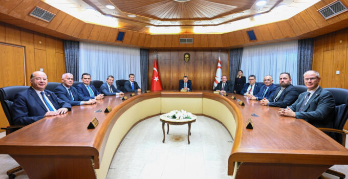 KKTC Bakanlar Kurulu toplantısı Başbakan Ünal Üstel başkanlığında gerçekleşti