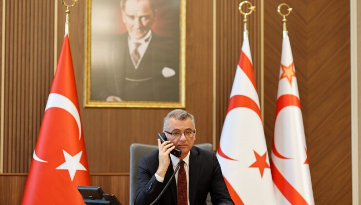 Cumhurbaşkanı Tufan Erhürman, Hakan Fidan ile telefonda görüştü 1 Cumhurbaşkanı Tufan Erhürman, Hakan Fidan ile telefonda görüştü