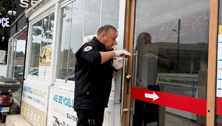 Gazimağusa Belediyesi Zabıta ve Gıda Mühendisleri Kent Genelinde 5 Restoranda Denetim Yaptı; Bir İşletme Mühürlendi