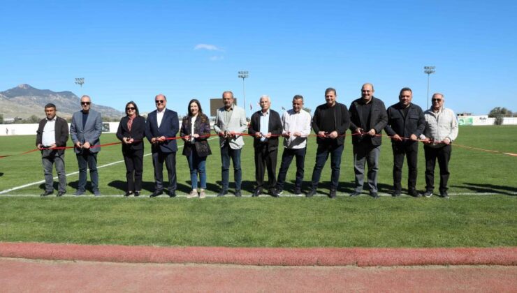 Sadık Cemil Stadyumu doğal çim zeminle yeniden açıldı 1 Sadık Cemil Stadyumu doğal çim zeminle yeniden açıldı
