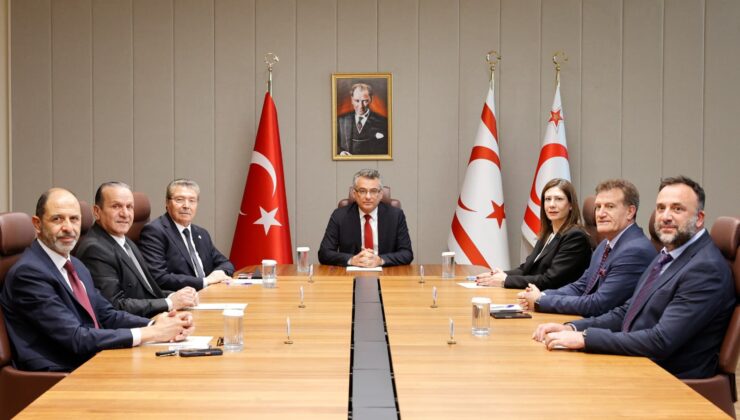 Siyasi Partiler Konseyi Cumhurbaşkanlığı’nda toplandı