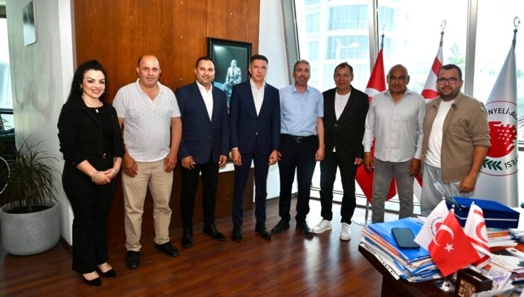 Amcaoğlu, KTSYD Heyetiyle Görüştü