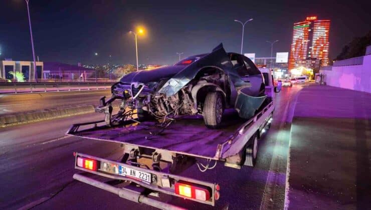 Avcılar’da Alkollü Sürücünün Trafik Kazası