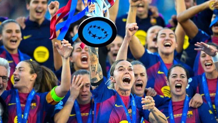 Barcelona UEFA Kadınlar Şampiyonlar Ligi şampiyonu oldu