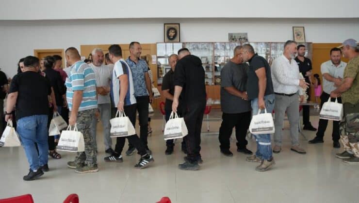 Bebek, belediye çalışanlarıyla Ramazan Bayramı kutlaması yaptı