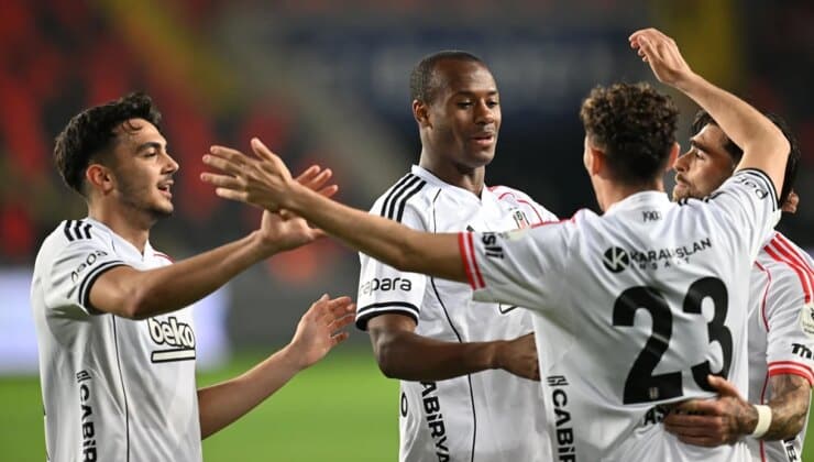 Beşiktaş, Gaziantep’te fişi ilk yarıda çekti!