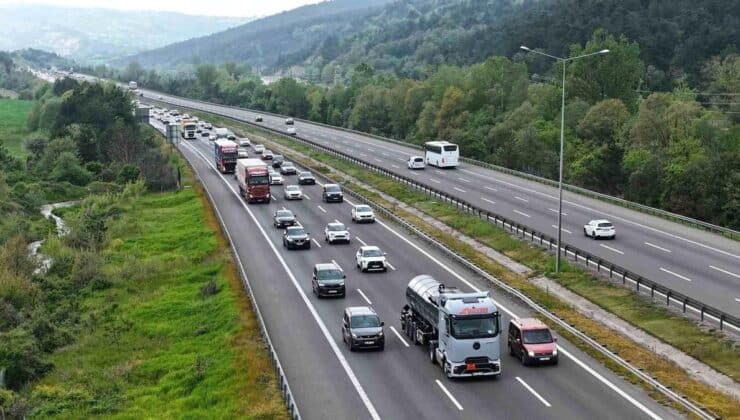 Bolu’da Kurban Bayramı Dönüşünde Ağır Vasıtalara Kısıtlama