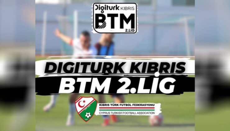 BTM 2. Lig Sezon Fikstürü Belirlendi