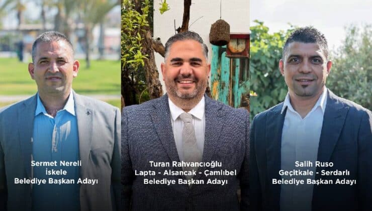 CTP’nin İskele, Lapta ve Serdarlı’da adayları açıklandı