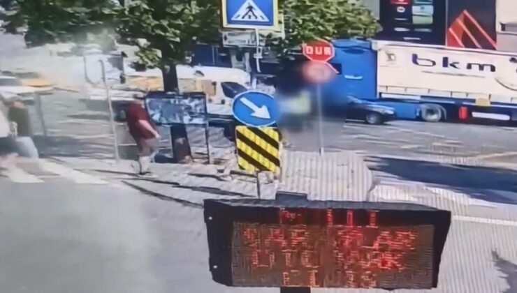 Dolmabahçe’de Trafik Polisi Minibüs Çarpmasıyla Yaralandı
