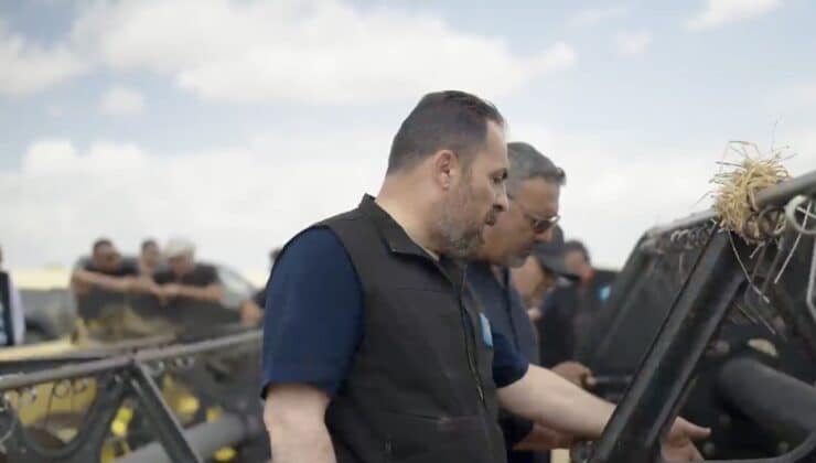 DÜÇ’te İlk Hasat, Tarım Bakanı Çavuş Tarafından Kutlandı