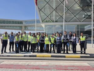Ercan Havalimanı’nda FOD yürüyüşü gerçekleştirildi