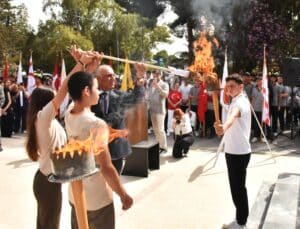 Gençlik Meşalesi 19 Mayıs Atatürk’ü Anma Haftası’nı başlattı