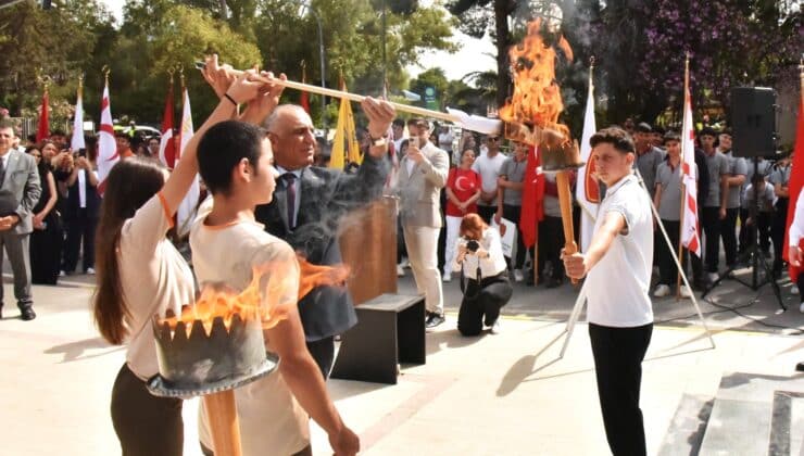 Gençlik Meşalesi 19 Mayıs Atatürk’ü Anma Haftası’nı başlattı