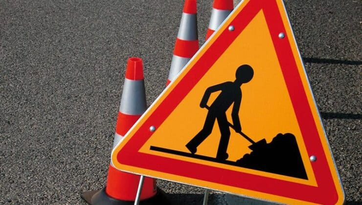 Girne Polis Müdürlüğü Ana Girişi Çalışmalar Nedeniyle Kapandı