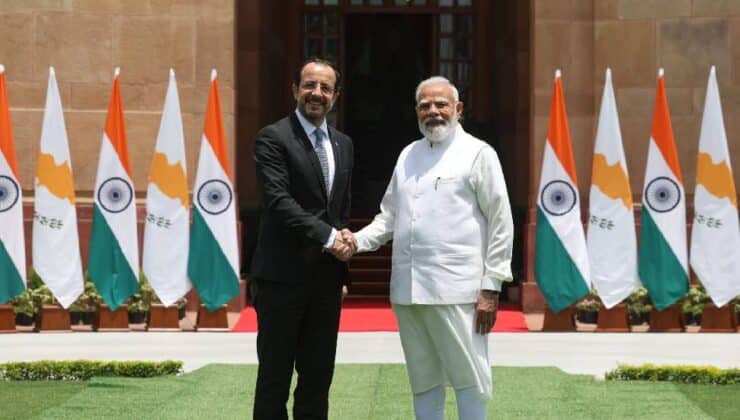 Hristodulidis ve Modi, stratejik ortaklığı güçlendirdi