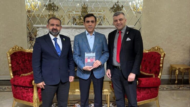 İŞAD ve Mavi Vatan Derneği, Anar Memmedov’u ağırladı