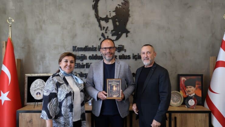 İskele Belediye Başkanı Sadıkoğlu, Kıbrıs Türk Halk Dansları Federasyonu’nu ağırladı