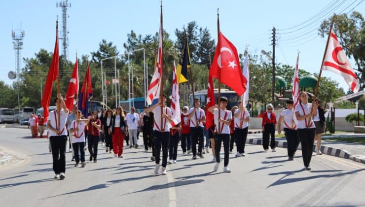 İskele’de Atatürk’ü Anma ve Spor Bayramı Töreni