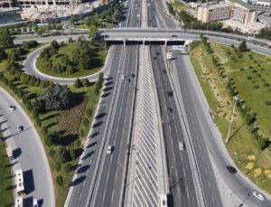 İstanbul’da Bayram’ın ilk günü sakinlik havadan görüntülerle