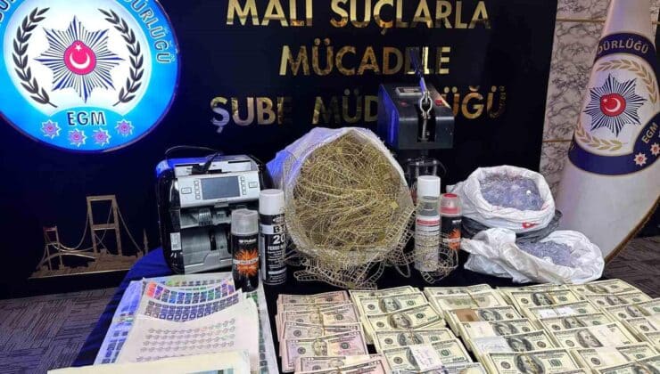 İstanbul’da sahte para suçunda 2 kişi gözaltına alındı