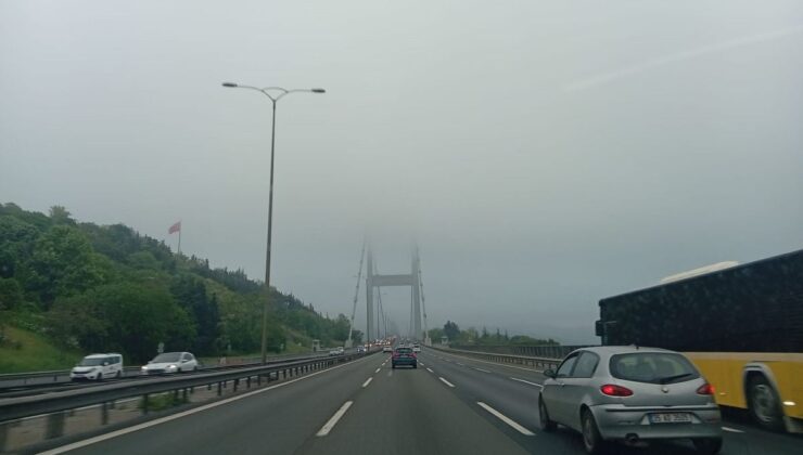 İstanbul’da Yağmur ve Sis Günleri Yaşanıyor
