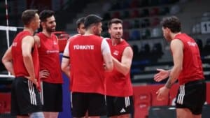 İtalya'da Hazırlık Maçlarına Katılacak Türk A Milli Erkek Voleybol Takımı