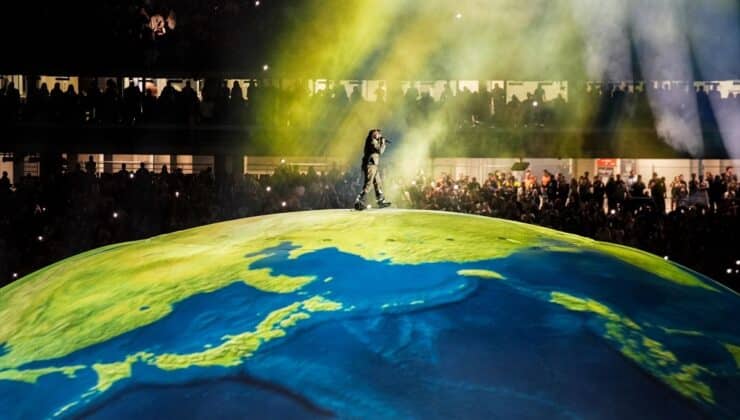 Kanye West İstanbul’da ilk konserini verdi