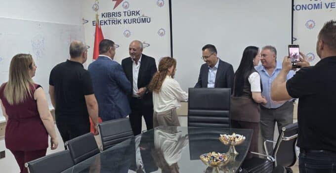 KIB-TEK’te bayram ziyareti ve kutlamalar yapıldı