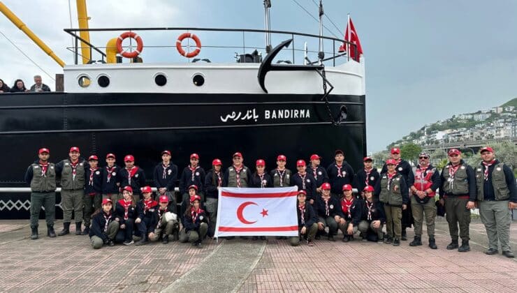 Kıbrıs Türk İzcilik Federasyonu Samsun’da Milli Bilinç Kampında