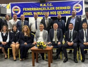 KKTC Fenerbahçeliler Derneği’nde Tolga Ahmet Raşit yeniden başkan oldu