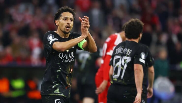 Marquinhos ve Kvaratskhelia, Şampiyonlar Ligi’nde tarihe geçti