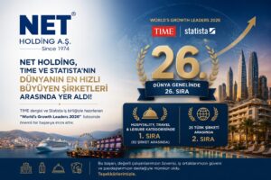 Net Holding, Dünya Büyüme Liderleri Listesinde 26. Sırada