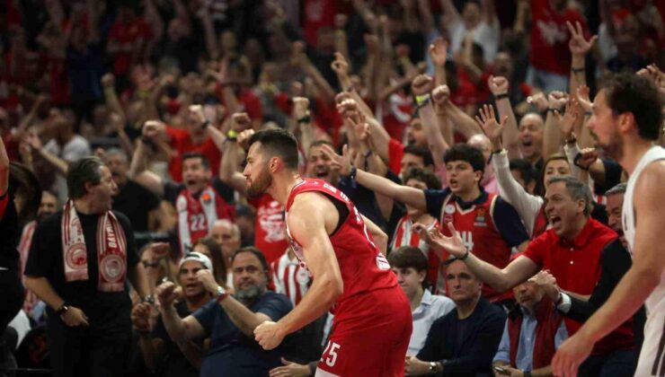 Olympiakos dördüncü kez Euroleague şampiyonu