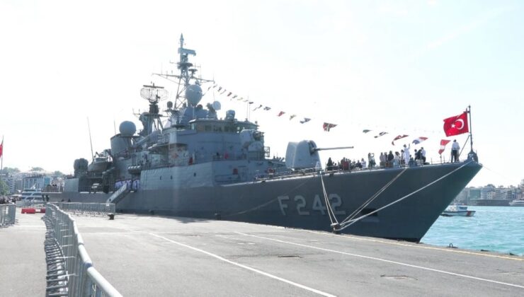 Sarayburnu Limanı’nda TCG Fatih turu başladı