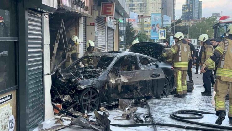 Şişli’de Lüks Araç Dükkanı Çalışanları Yaralandı
