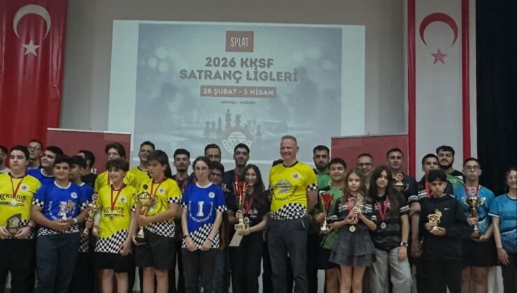 SPLAT 2026 KKSF Satranç Ligleri Ödül Töreni Düzenlendi