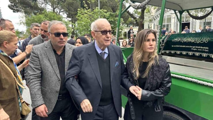 TFF Onursal Başkanı Şenes Erzik’in Eşine Veda: Dilek Erzik Son Yolculuğuna Uğurlandı