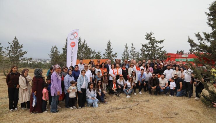 UBP 50. Yıl Ormanı’na Fidanlar Dikildi