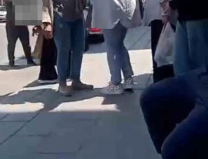 Üsküdar’da Fast-Food Protestosunda Gerilim Yaşandı