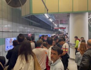 Yenikapı-Hacıosman Metro Hattında Teknik Aksaklık