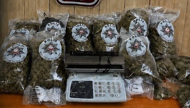 9 Kilo Uyuşturucunun Piyasaya Sürülmesi Önledi