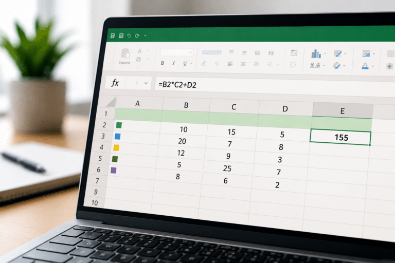 Excel’de Formül Nasıl Yazılır?